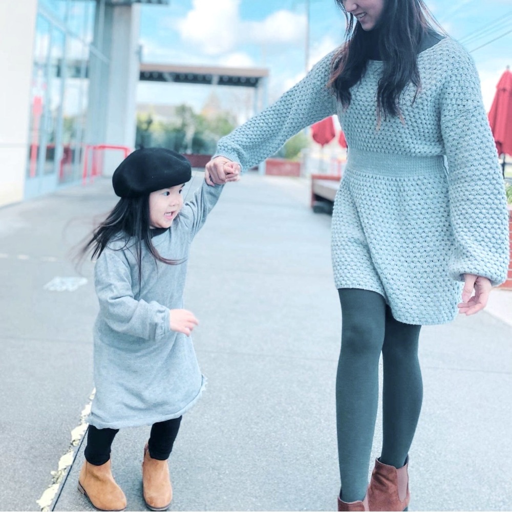 Shein mommy and me matching dresses S/4T